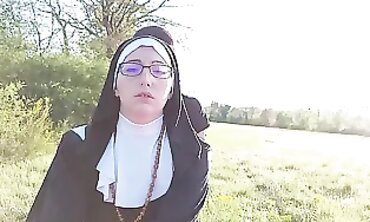 French Nun Gets Dilation and Creampie