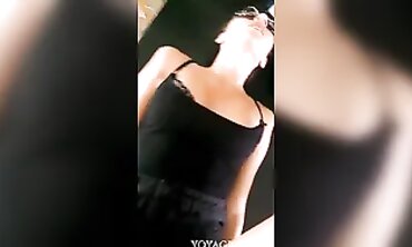 Instagram Model's Sumptuous Kitchen Romp