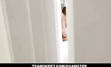 Angel Youngs Gets Quarantined and Fucked by Boyfriend's Brother