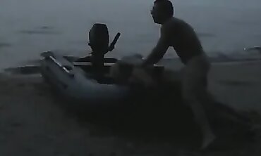 Muscular Correspondent Gets Rough Anal Sex in Public