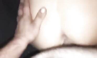 Blonde Big Tits Star's First FFM Threesome with Blowjob and Squirt