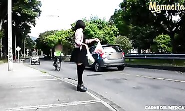 Hot Hispanic Girl Gets It On
