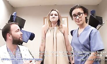 Skinny Kandi Kobain Gets Searched And Stripped By Doctor