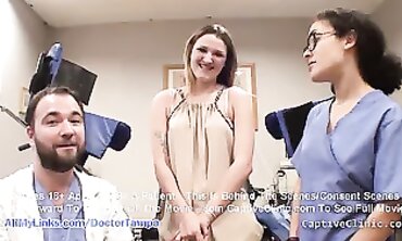 Skinny Kandi Kobain Gets Searched And Stripped By Doctor