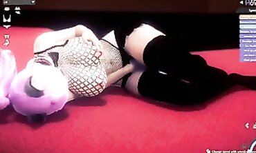 Honey: Sexy Latina Catgirl POV Blowjob in the Bar