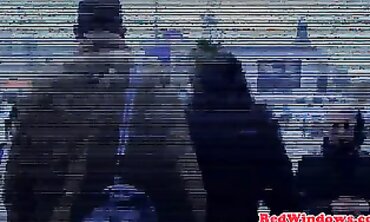 Ebony Dutch Hooker Gives Deep Throat Blowjob