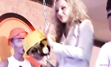 Czech Labor Day Orgy: Cowgirl & Lesbian Group Sex