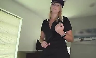 Step Cougar Bad Cop Roleplay POV Blowjob