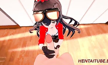 Genshin Impact Animated: Amber's Raunchy Romp Part 2