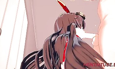 Genshin Impact Animated: Amber's Raunchy Romp Part 2
