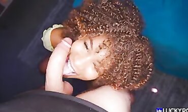Ebony Babe Joy Gets Deep POV Penetration