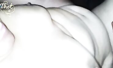 Another Angle meaty dark-hued salami Nutted Ate off and Throated by PLUS-SIZE