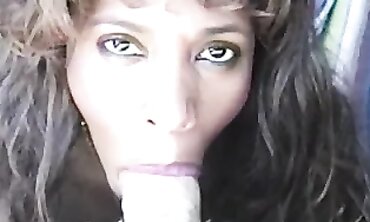 POV Interracial Blowjob With Ebony Bombshell