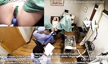 Homemade Jail Inmate Donna Leigh Undergoes Ejaculation Research