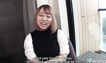 First Time Japanese Amateur Takes Rough Uncensored Cock