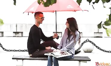 Ariana Shaine Gets Hardcore Sex on a Rainy Day