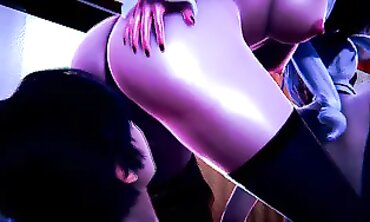 3D NekoPara Vanilla & Chocola Threesome with Guy