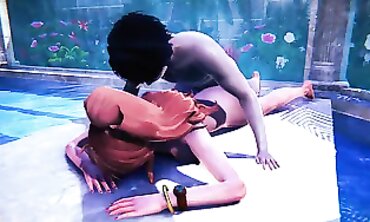 Nami and Douse Rod: 3D Anime Blowjob & Anal