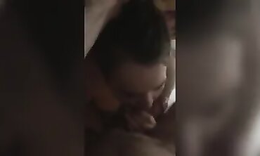 Amateur POV: Blonde Gets Rough Sex, Face Slapping & Deep Throat