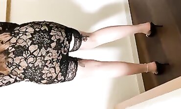 Princess Teases in Nylons and Mules