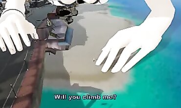 Sizebox Enthusiast: Giantess Fantasy on the Promenade