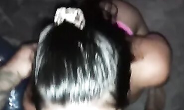 Mega-Bitch Daughter Gets a Deep Throat Blowjob and Creampie