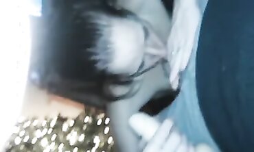 Tattooed MILF Takes Care of Husband and His Black Friend