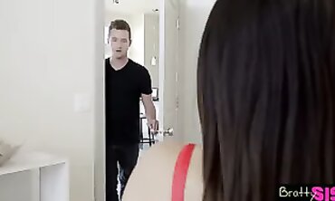 Jasmine Grey: Bratty Step-Sister-In-Law's Valentine's Blowjob