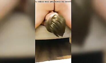 POV: Chubby Cougar Milf Swallows Husband's Huge Dick