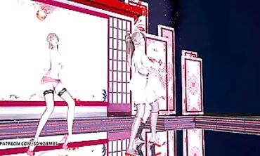 MMD: Mai's Exclusive Nude Striptease Dance