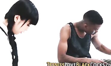 Asian Superslut Takes Huge Black Dick