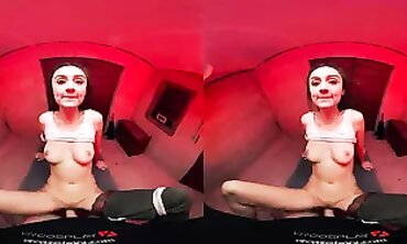 Eliza Ibarra Cosplays Lara Croft in Hardcore Cowgirl Action