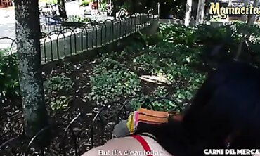 Eva Cuervo: Colombian Goddess Picked Up For A Quick Fuck