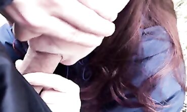 Nailed and Blow into a Outdoor Park Wife LeoKleo