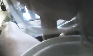 Stunning Blonde Damsels Deepthroat Thick Cock POV
