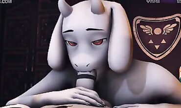 Asriel's Busty MILF Mother's Day Treat