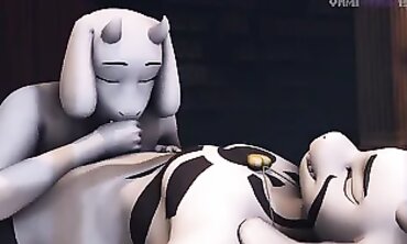 Asriel's Busty MILF Mother's Day Treat
