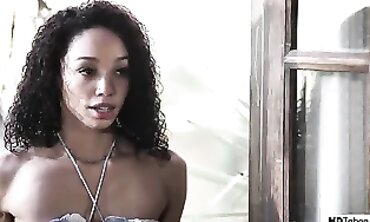 Serene Siren and Alexis Enjoy Lesbian Dildo Play