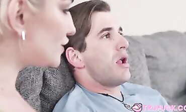 Stepsis Skye Blue Gets Pregnant in a Taboo Hardcore Session