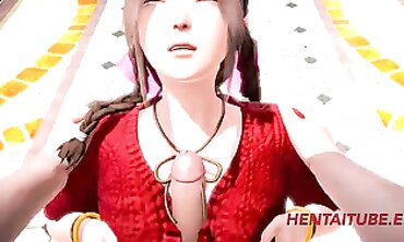 Final Desire Animated: Aerith's Busty Cupcake Fantasy