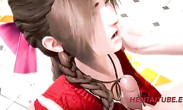 Final Desire Animated: Aerith's Busty Cupcake Fantasy