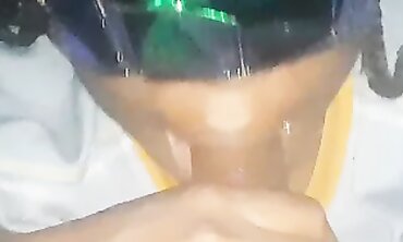 Next Door Neighbor Gives Me a Grubby Blowjob