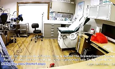 Minnie Rose Gets By Doctor In Halloween Tights