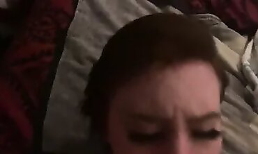 Dyke Girlfriend's First Beef Whistle in Rough Interracial Threesome