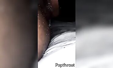 Ebony MILF Deepthroats BBC While Handcuffed