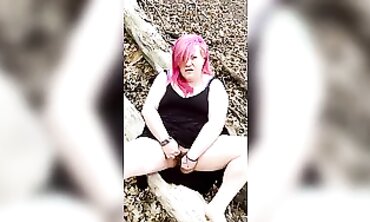 BBW Till Gets Wild and Spanked in the Woods