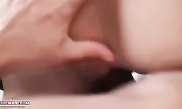 Stepdaughter Beau Injects Hot Man-Lava
