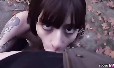 German Scout Seduces Punk Bimbos in Wild Berlin Hookup