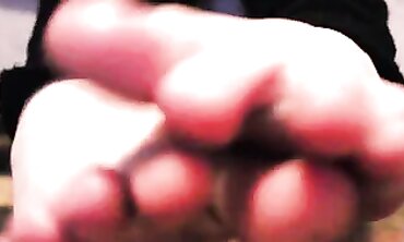 POV Redhead Footjob: Licking and Sounding Her Naughty Feet