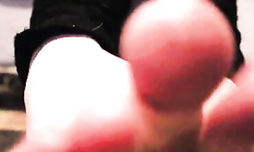 POV Redhead Footjob: Licking and Sounding Her Naughty Feet